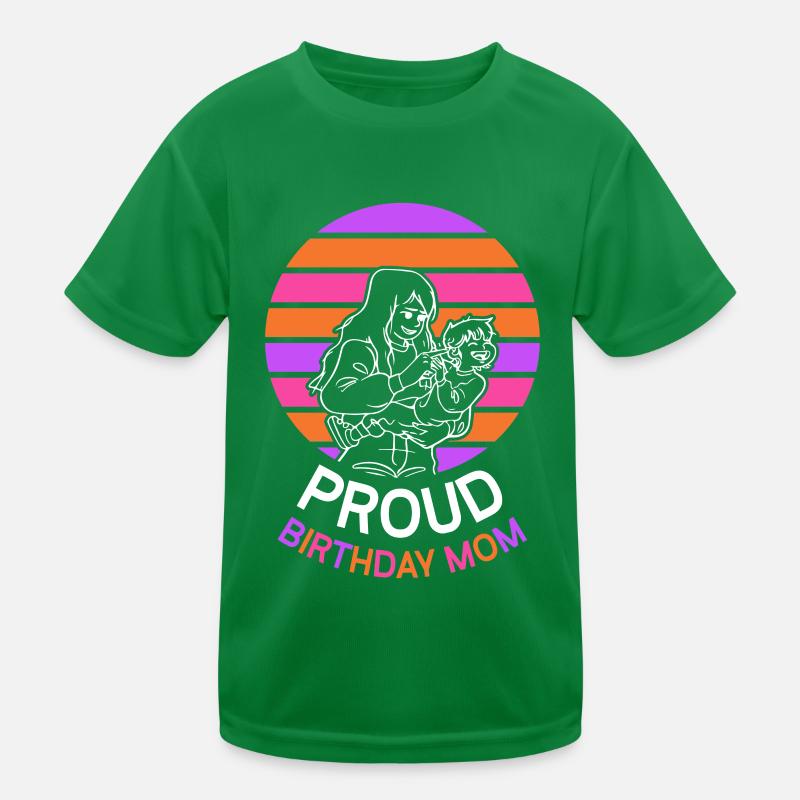 Stolze Geburtstags Mama Geburtstag Mutter Mami Kinder Funktions-T-Shirt
