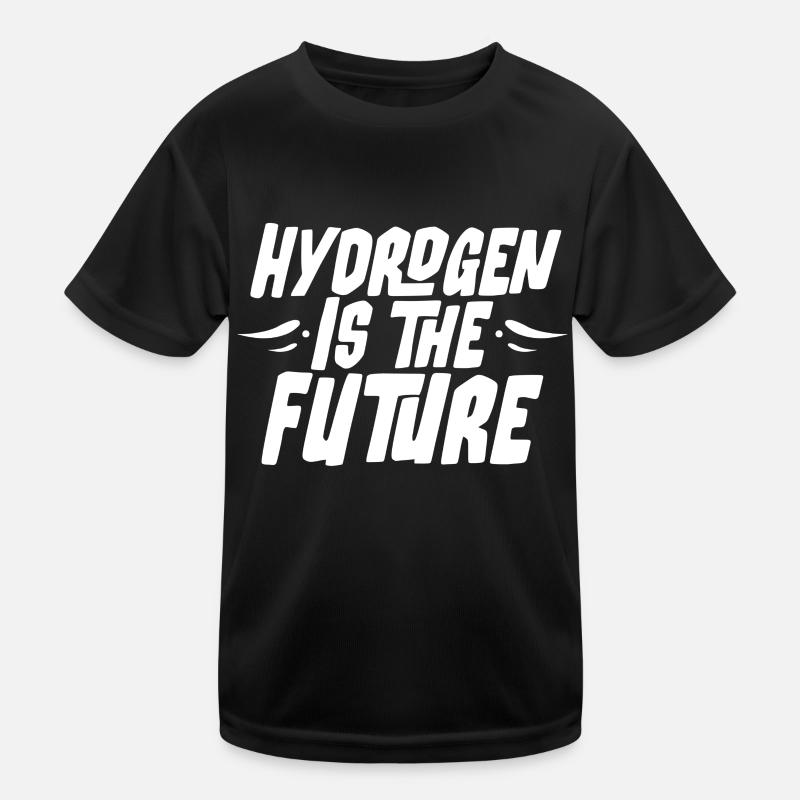 Wasserstoff Ist Die Zukunft Hydrogen Element Kinder Funktions-T-Shirt