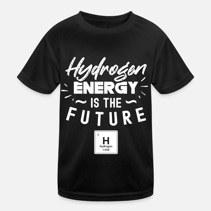 Energy from hydrogen is the future Hydrogen Kids Functional T-Shirt