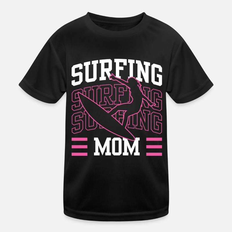 Surf Mama Surf Surf surf surf surfeur T-shirt sport Enfant