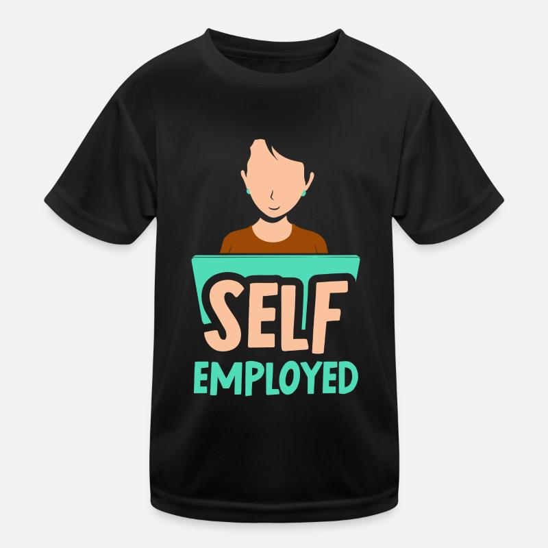 Self-employed Mom Freelancer Freelancer Kids Functional T-Shirt