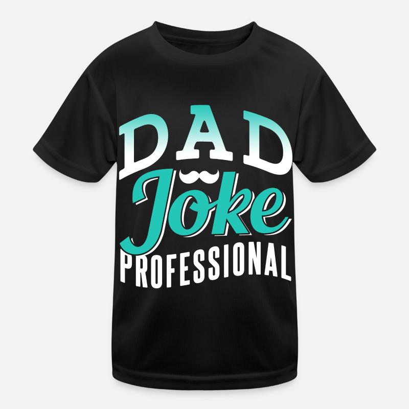 Papa Joke Dad Joke Father Jokes Kids Functional T-Shirt