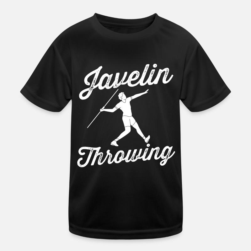 Lancer du javelot Lancer du javelot Lancer du javelot Lancer du javelot T-shirt sport Enfant