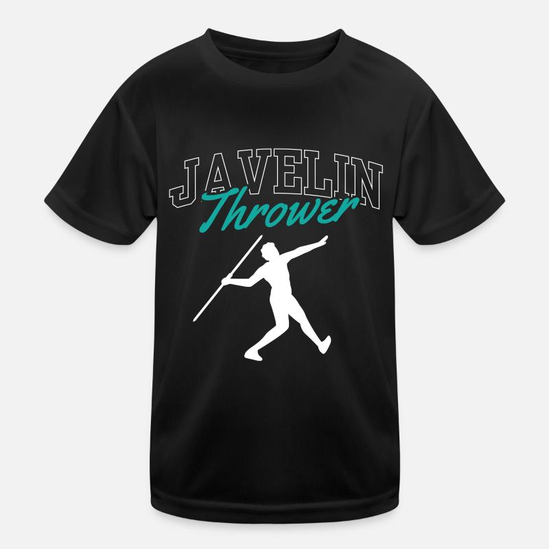Lancer du javelot Lancer du javelot Lancer du javelot T-shirt sport Enfant