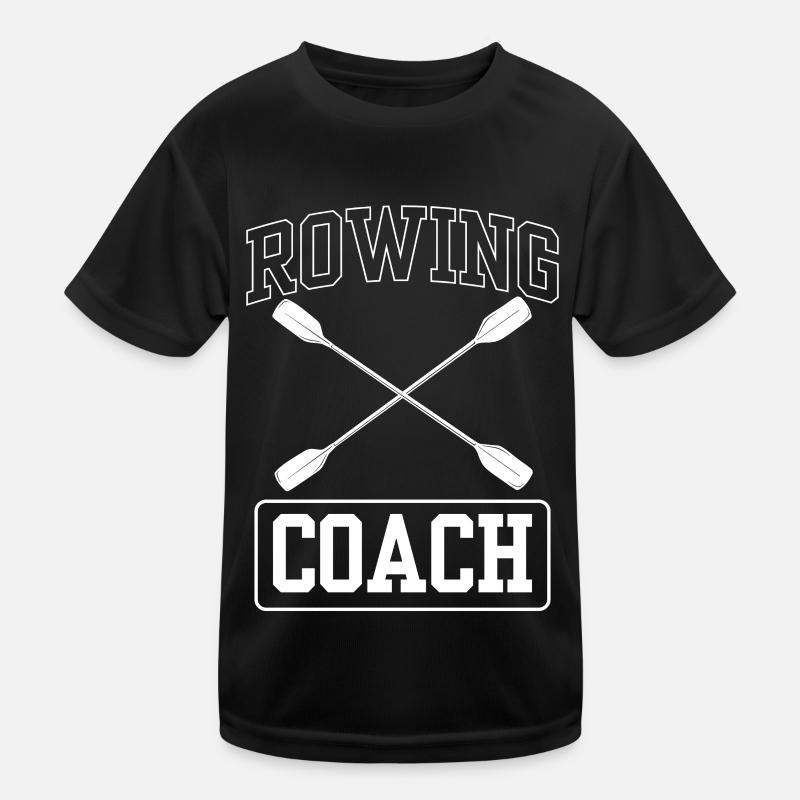 Rowing Trainer Rowing Boat Rowing Rowing Rowing Rowing Kids Functional T-Shirt