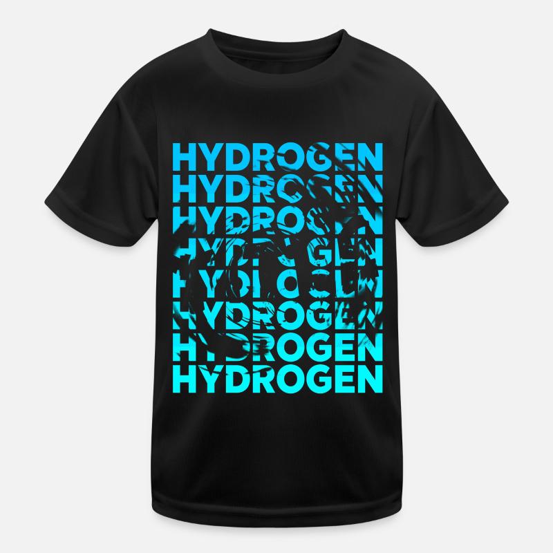 Hydrogène Hydrogène Élément d’énergie T-shirt sport Enfant