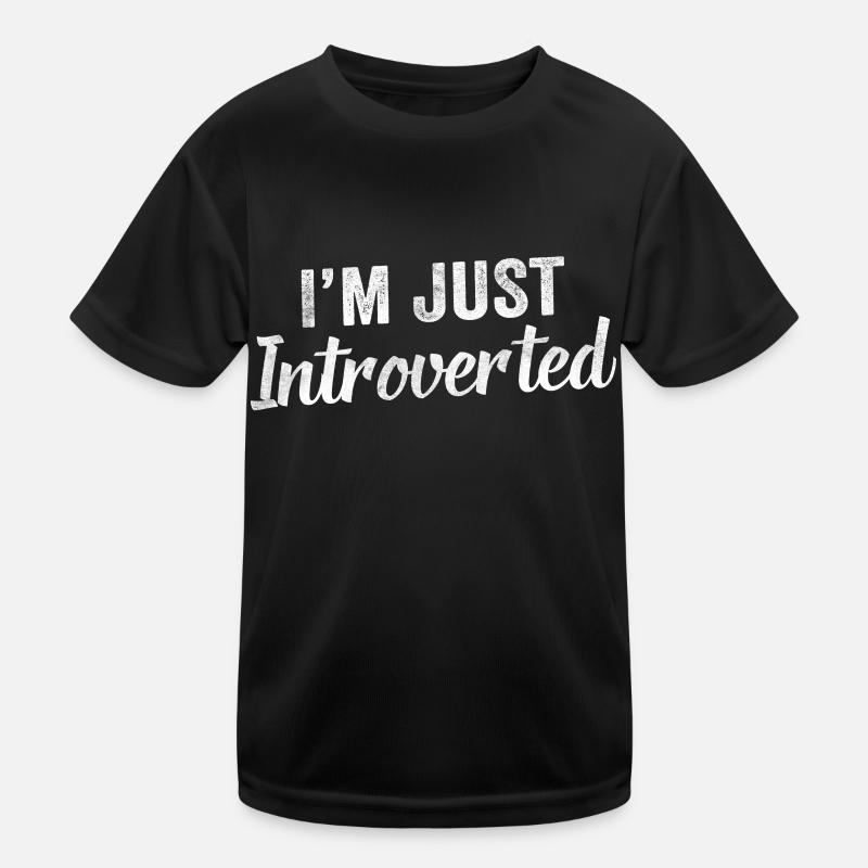 Ich Bin Einfach Introvertiert Introvertierter Kinder Funktions-T-Shirt