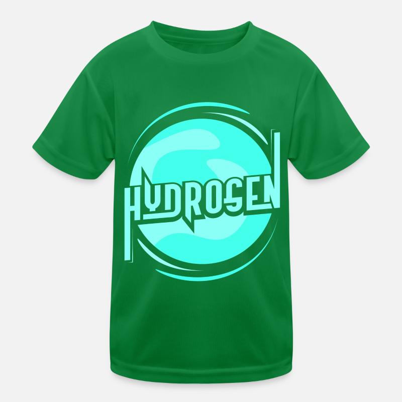 Hydrogen Energy Element Hydrogen Kids Functional T-Shirt
