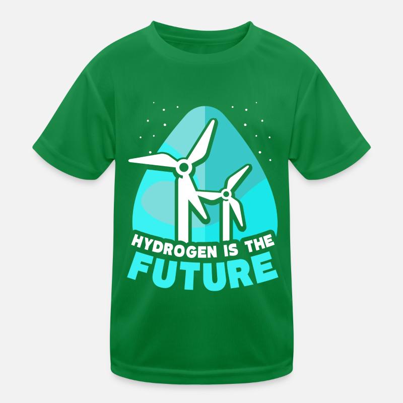 Hydrogen is the future Element hydrogen Kids Functional T-Shirt