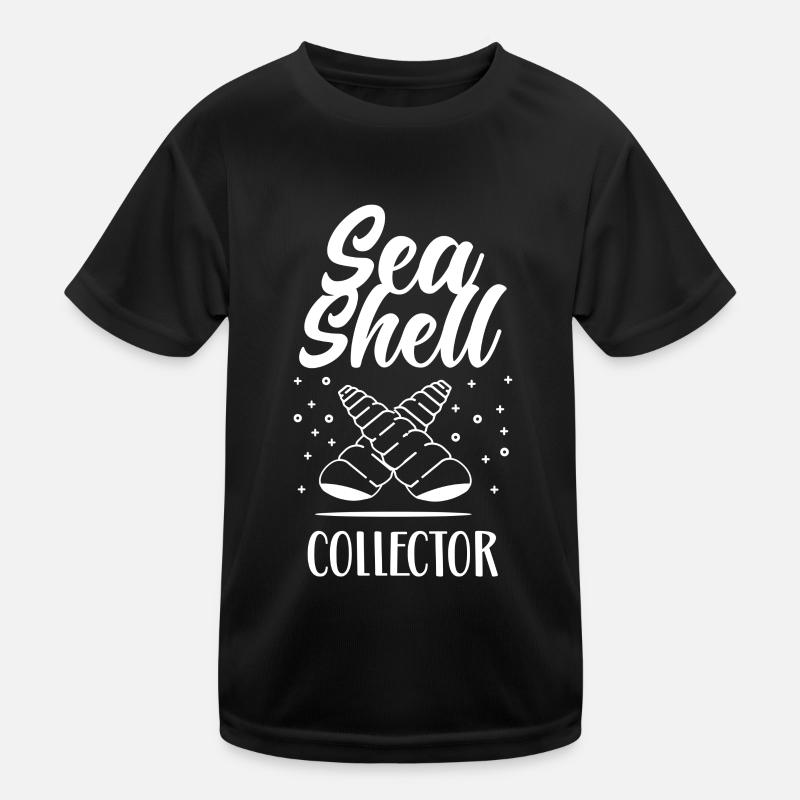 Shell Collector Shell Collector Collect shells Kids Functional T-Shirt