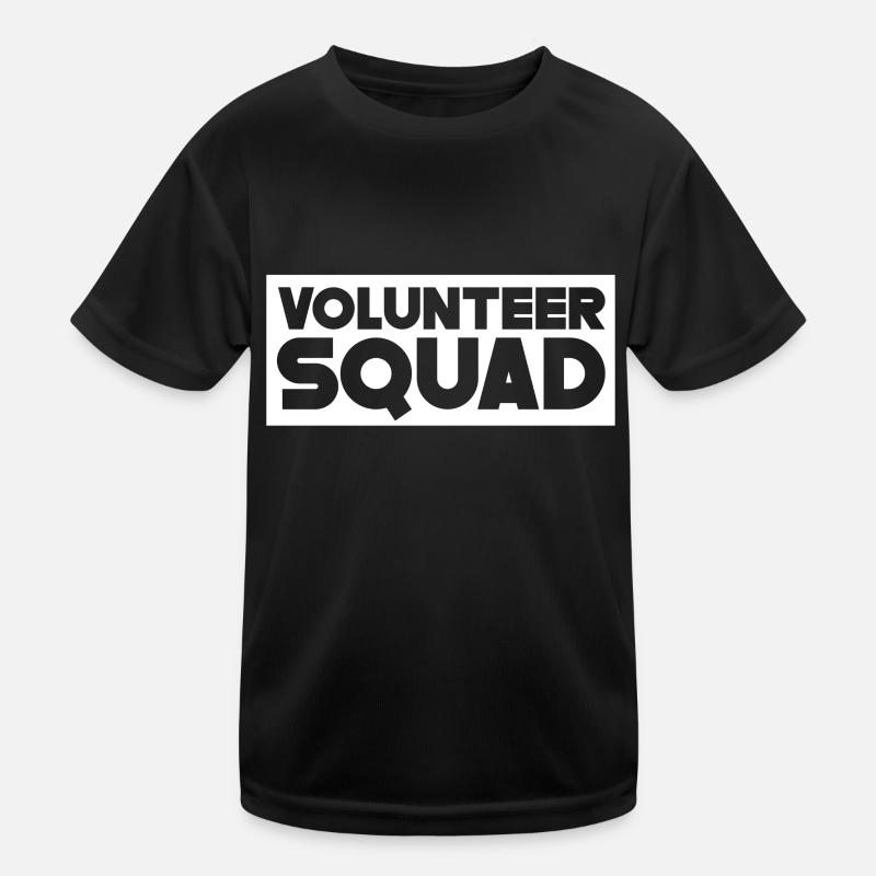 Ehrenamtliche Team Beruf Freiwilliger Freiwillig Kinder Funktions-T-Shirt