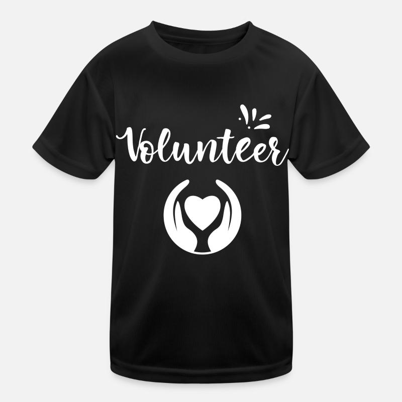 Bénévole bénévole bénévole T-shirt sport Enfant