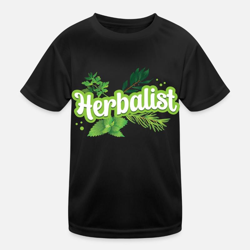 Herboriste Herb Herb Herb Herb Garden T-shirt sport Enfant