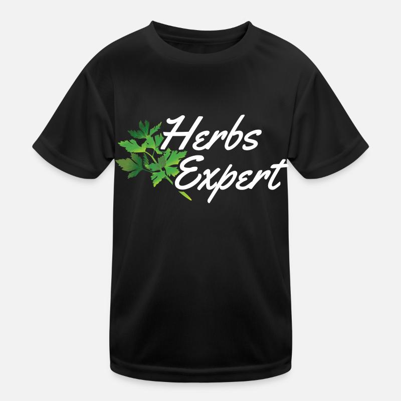 Herb Expert Herb Herb Garden T-shirt sport Enfant