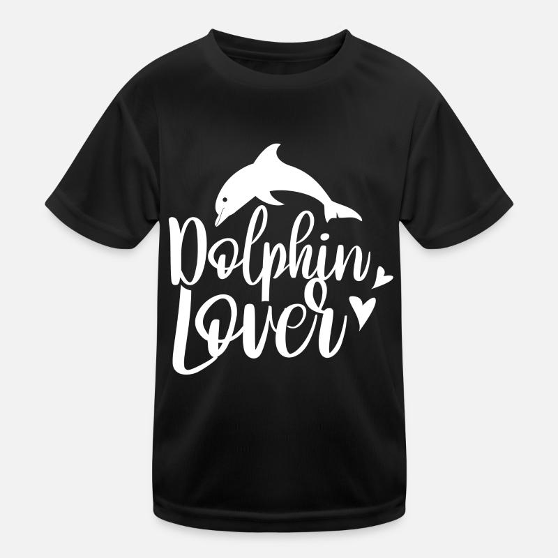 Dolphin Lover Dolphin Dolphin Dolphins Kids Functional T-Shirt