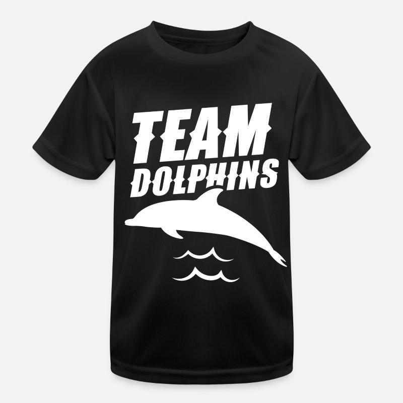 Équipe Dauphins Dolphin Lover Dolphin Dolphin T-shirt sport Enfant