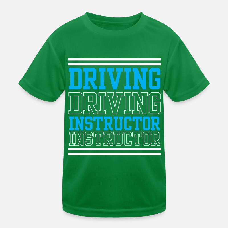 Driving instructor Driving lesson Driving school Driving student Kids Functional T-Shirt