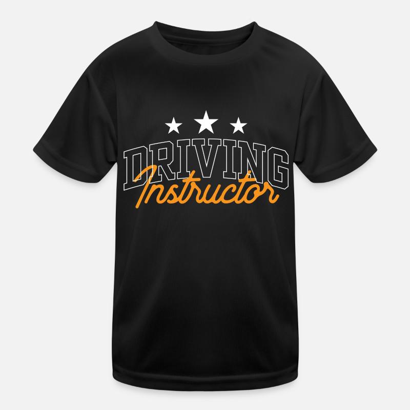 Driving instructor Learner driver Driving lesson Driving school Kids Functional T-Shirt