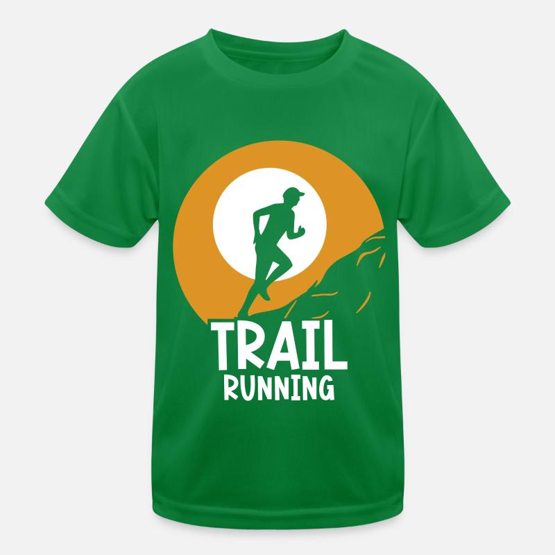 Trail Running Course Course Trail Run T-shirt sport Enfant