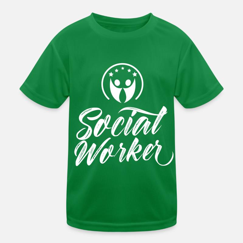Social Workers Social Work Social Work Occupation Kids Functional T-Shirt