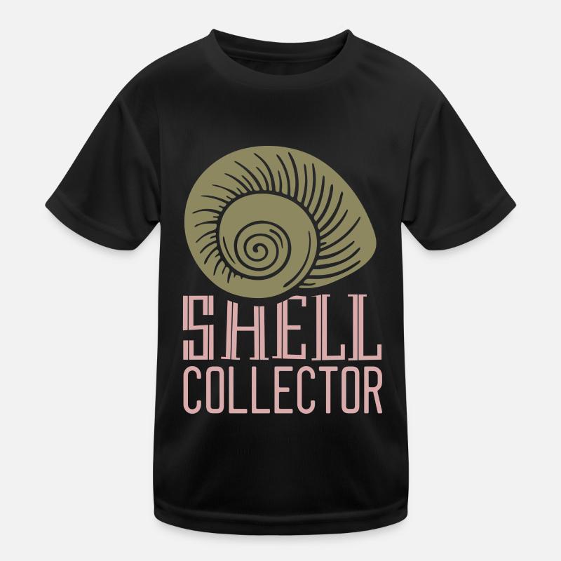 Shell Collector Shell Collector Collect shells Kids Functional T-Shirt