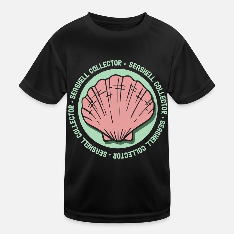Shell Collector Shell Collector Collect shells Kids Functional T-Shirt