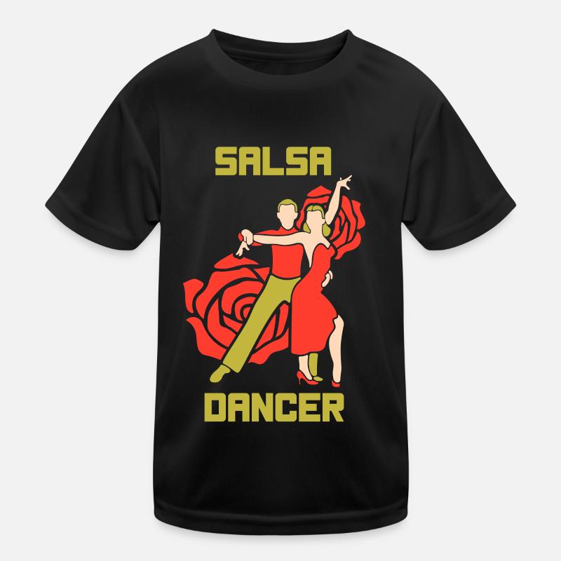 Danseur de Salsa Hobby Dancing Dance T-shirt sport Enfant