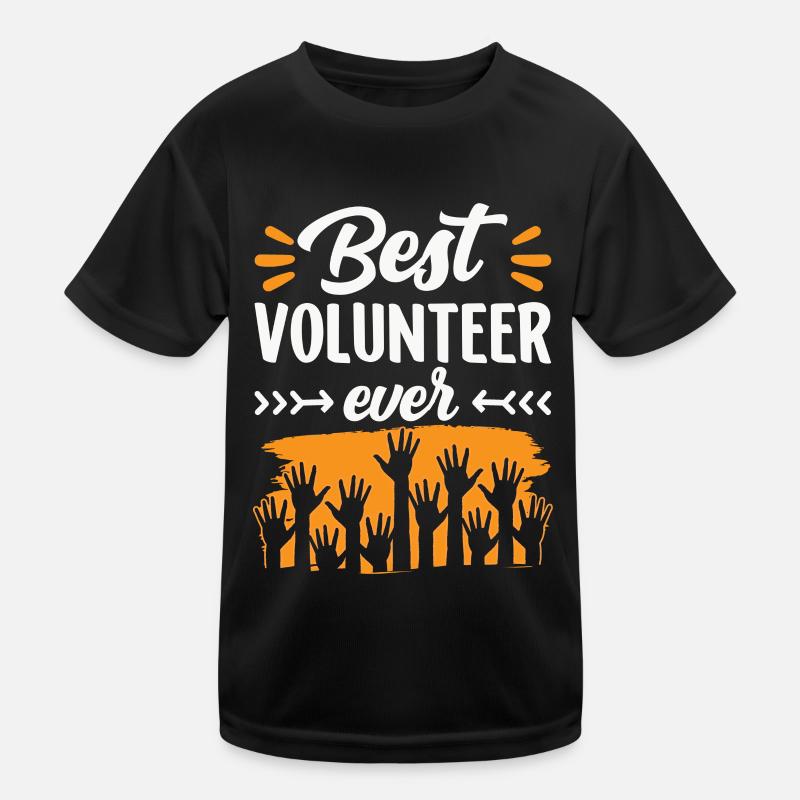 Bester Freiwilliger Aller Zeiten Beruf Freiwillig Kinder Funktions-T-Shirt