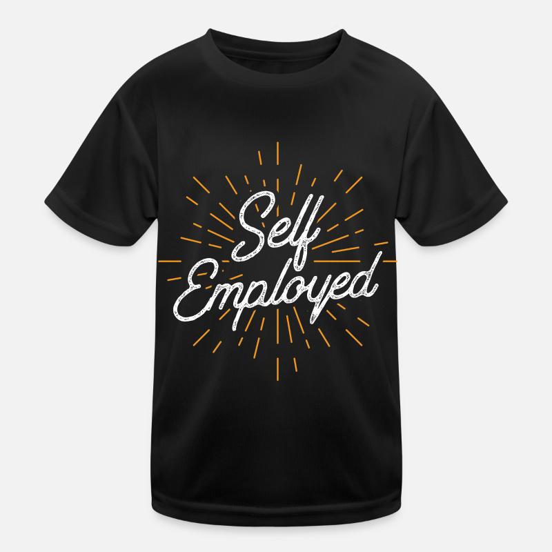 Self-employed freelancer freelancer Kids Functional T-Shirt