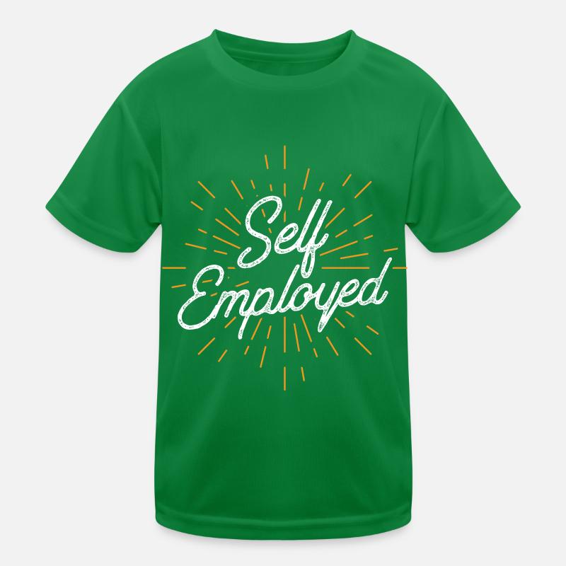 Self-employed freelancer freelancer Kids Functional T-Shirt