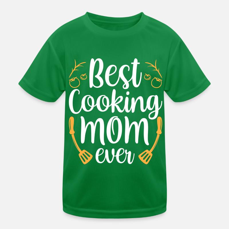 Beste Kochende Mutter Aller Zeiten Kochen Mama Kinder Funktions-T-Shirt
