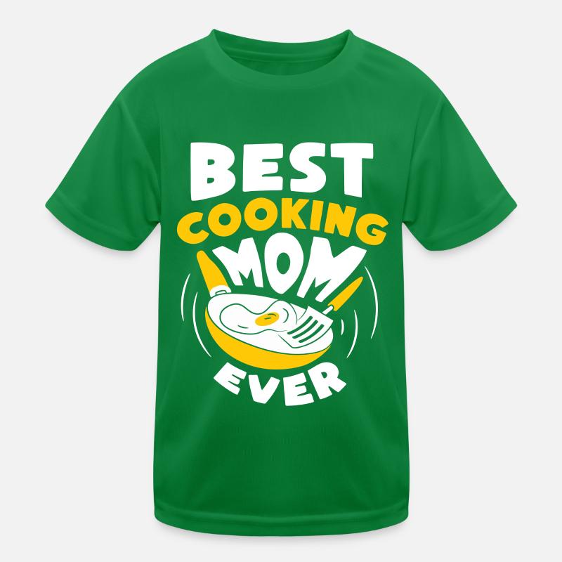Beste Kochende Mutter Aller Zeiten Kochen Mama Kinder Funktions-T-Shirt