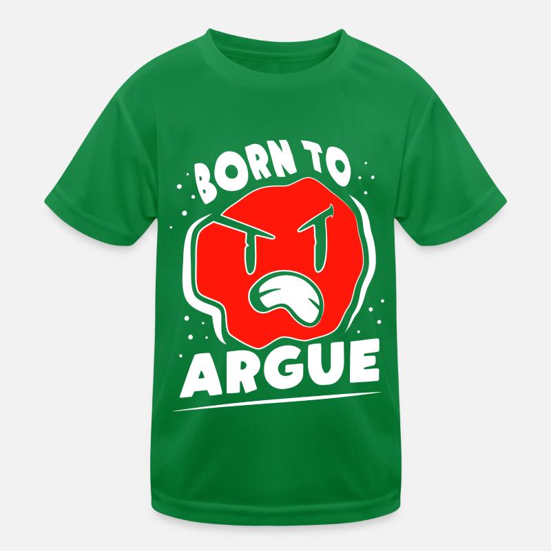 Born to argue argument lawyer Kids Functional T-Shirt