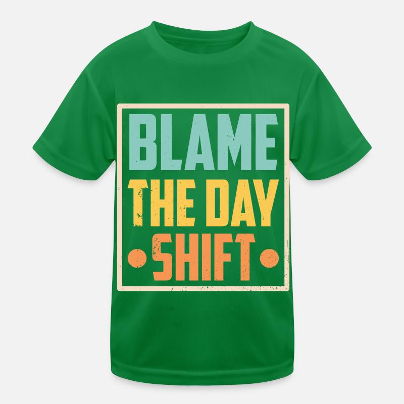 Faire de l’équipe de jour une profession responsable T-shirt sport Enfant