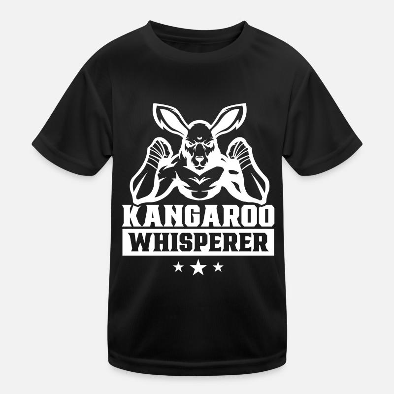 Kangaroo Whisperer Kangaroo Kangaroo Animal Kids Functional T-Shirt