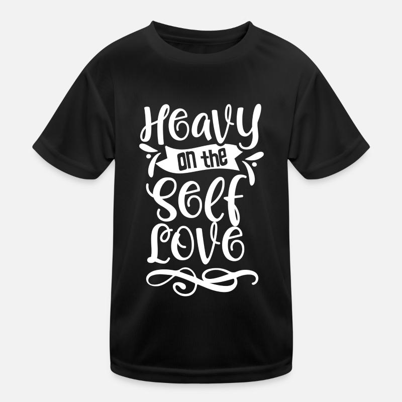 Self Love Selbstliebe Positiv Eigenliebe Süß Kinder Funktions-T-Shirt