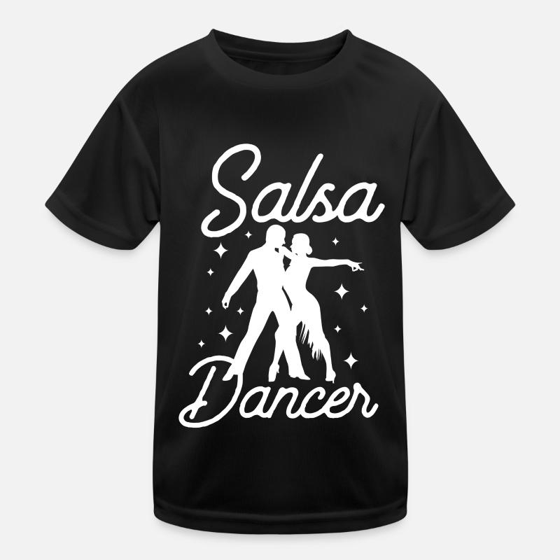 Danseurs de salsa Danse Danse Passe-temps T-shirt sport Enfant