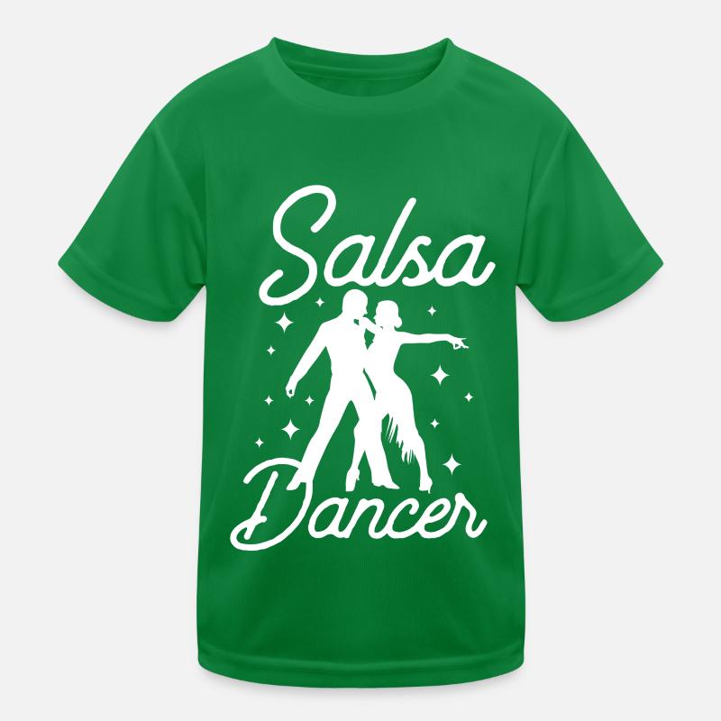 Danseurs de salsa Danse Danse Passe-temps T-shirt sport Enfant