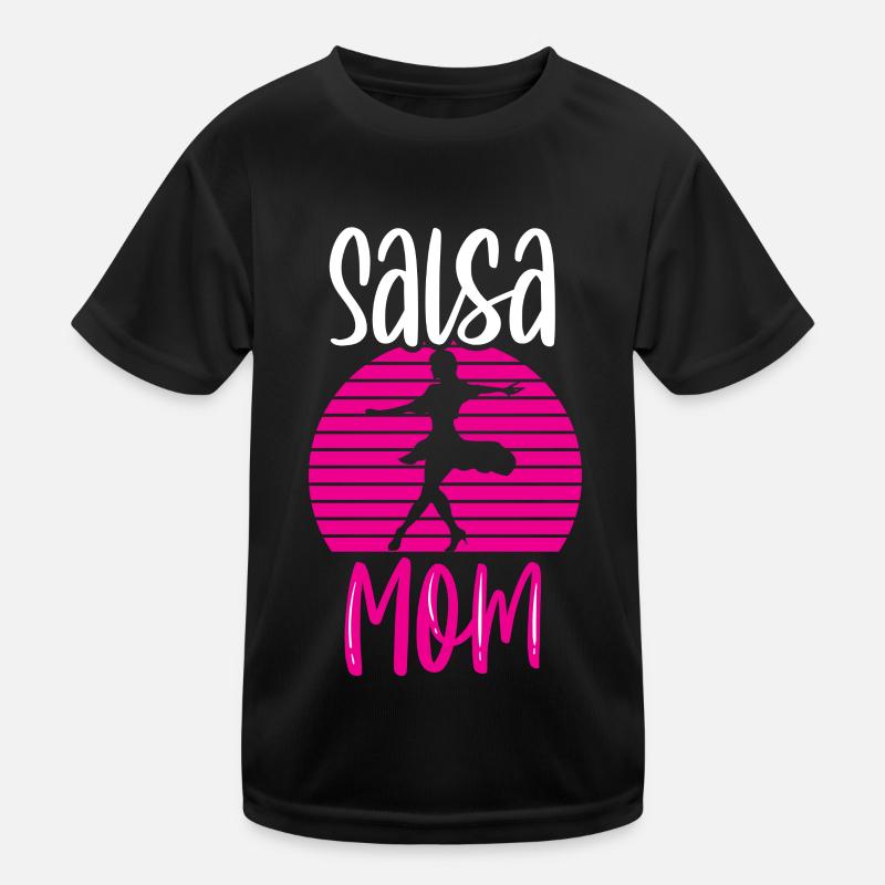 Salsa Maman Danse Danseuse Danse Hobby T-shirt sport Enfant
