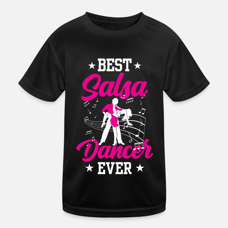 Meilleur danseur de salsa Danseur de danse T-shirt sport Enfant