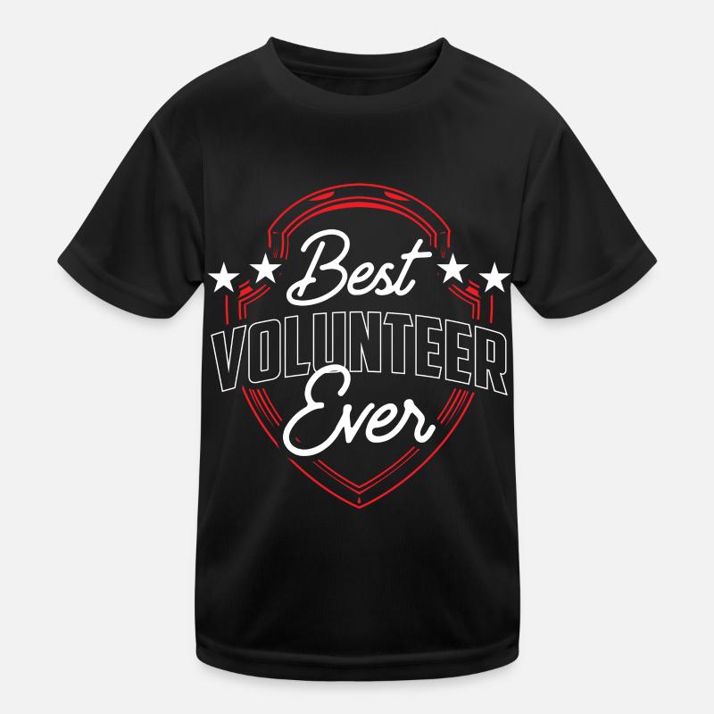Bester Freiwilliger Aller Zeiten Beruf Freiwillig Kinder Funktions-T-Shirt