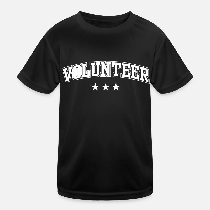 Volontariat volontaire T-shirt sport Enfant