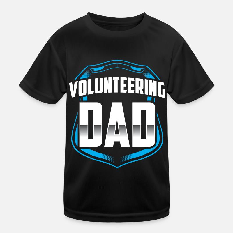 Bénévole père Profession Bénévole Bénévole T-shirt sport Enfant