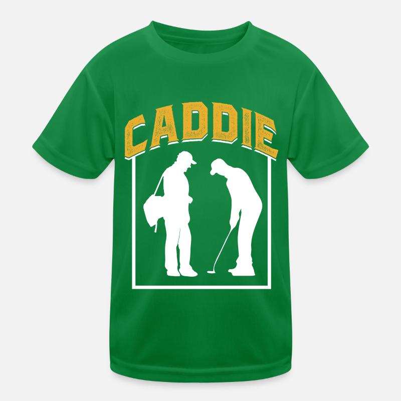 Caddy Profession Golf Golf Golfeur T-shirt sport Enfant