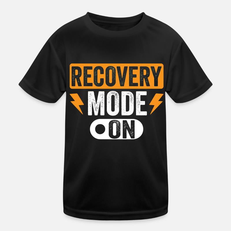 Erholung Modus Ein Überlebender Patient Erholen Kinder Funktions-T-Shirt