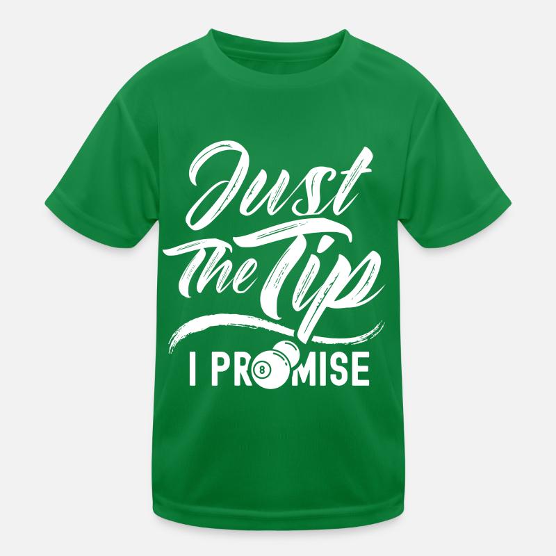 Seul le billard de billard de billard promis T-shirt sport Enfant