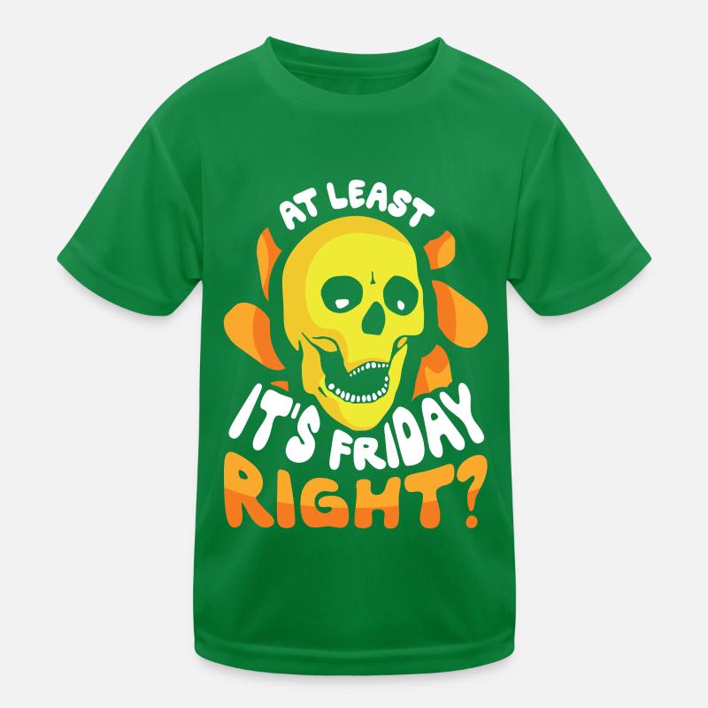 Au moins, c’est finalement sarcastique vendredi T-shirt sport Enfant