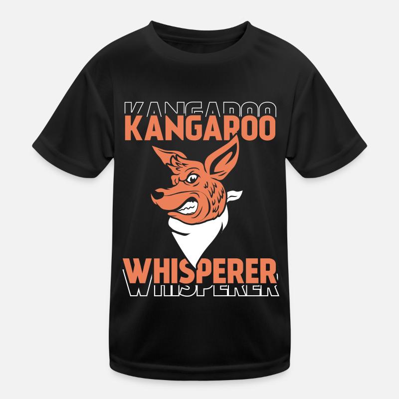 Kangaroo Whisperer Animal Kangaroo Kangaroo Kids Functional T-Shirt