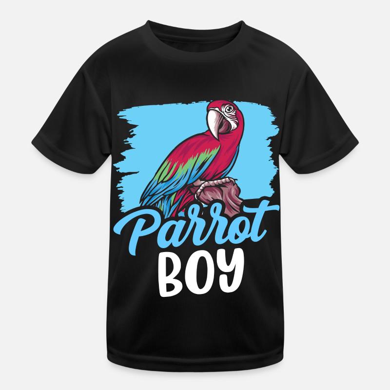 Parrot Cub Parrot Cub Cute Parrot Animal Kids Functional T-Shirt