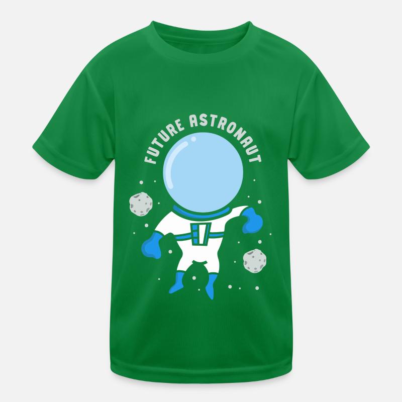 Future Astronaut Astronomy Space Rocket Kids Functional T-Shirt